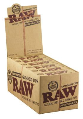 RAW Perforated and Gummed Tips