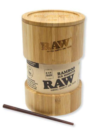 RAW Authentic Bamboo Six Shooter Variable Quantity Filler