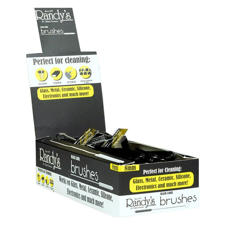 6" Black Label 8mm Cleaning Brushes by Randy's
