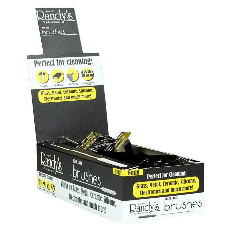 6" Black Label 8mm Cleaning Brushes by Randy's