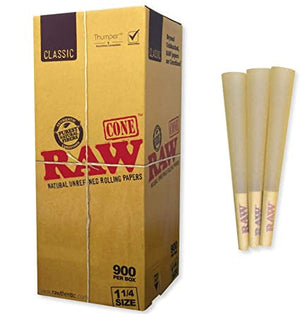 Raw Cone 1 1/4 900 Count