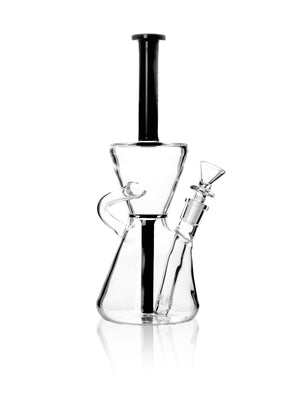 10" GRAV® Hourglass Recycler - Black