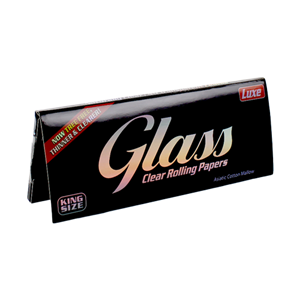 Luxe Glass Clear Rolling Papers