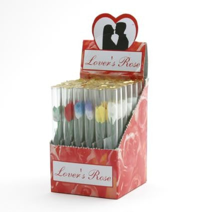 Rose Glass Tube