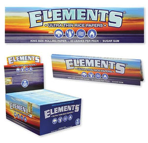 Elements Ultra Rice Paper King Size