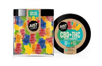 JustCBD CBD+THC Gummies