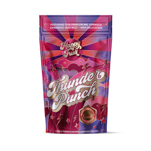 Happy Fruit HHC Gummies Thunder Punch